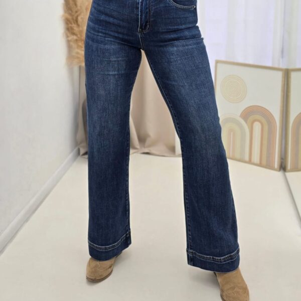 Spodnie damskie jeans M.sara Wysoki Stan