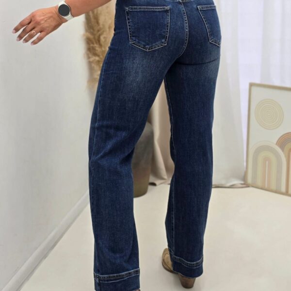 Spodnie damskie jeans M.sara Wysoki Stan
